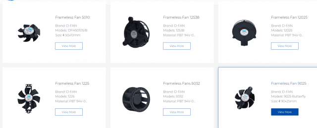 High-Speed Frameless Fan Distributors: Key Players and Market Dynamics