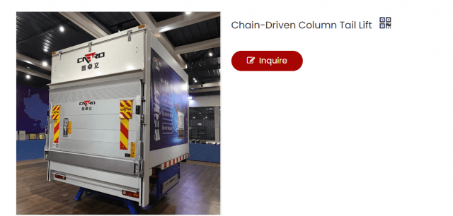 The Ultimate Guide to Chain-Driven Column Tail Lifts: Efficiency, Reliability, and Innovation for Modern Logistics