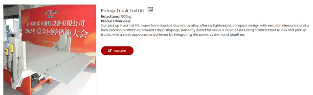 The Ultimate Guide to Pickup Truck Tail Lifts: Efficiency, Safety, and Smart Loading Solutions