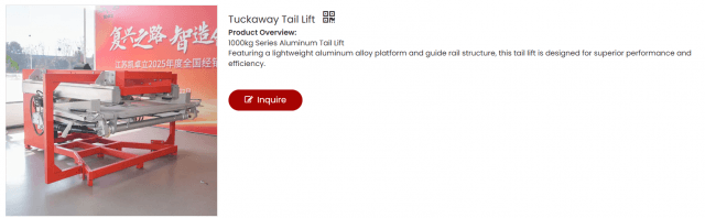 The Ultimate Guide to Tuckaway Tail Lift: Smart, Safe, and Space-Saving Solution for Modern Logistics
