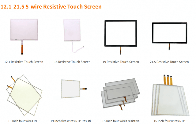 The Evolution and Performance of Wire Resistive Touch Screen Technology